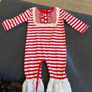 Red white jumper 12 months